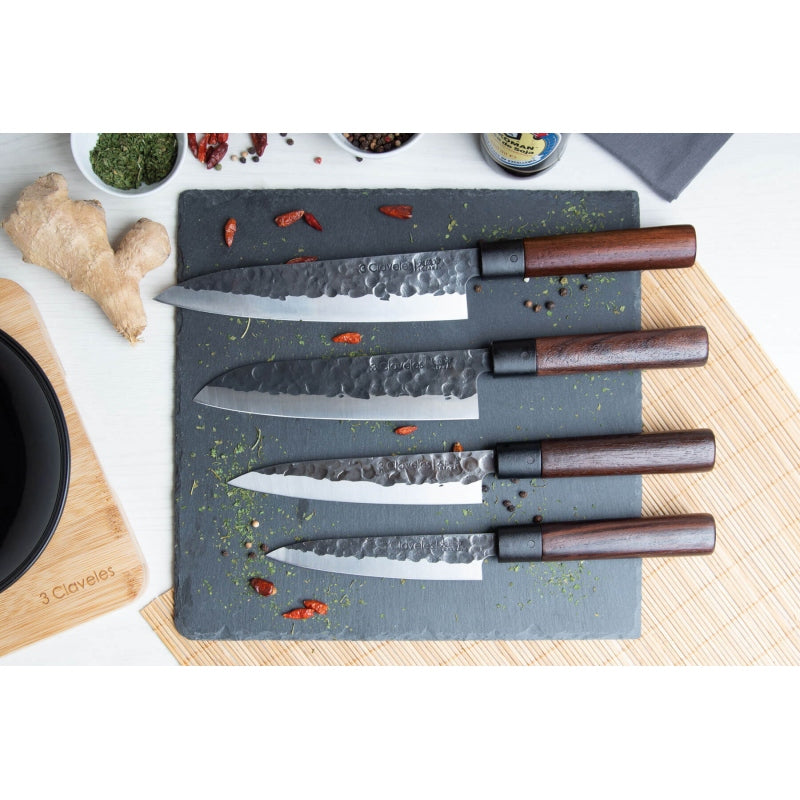 3 claveles: tradición de los Cuchillos profesionales - Carnes y Quesos