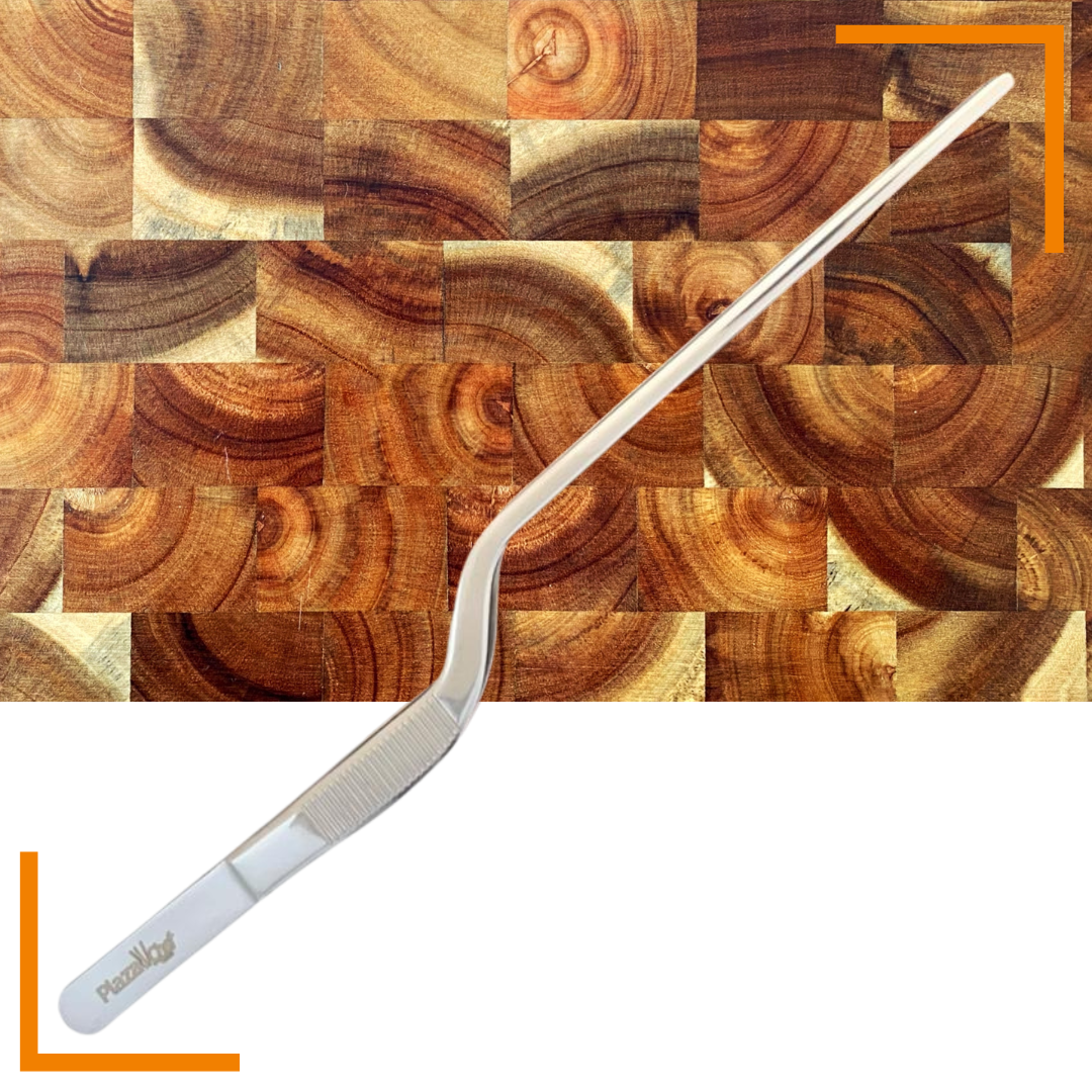 Pinza emplatado curva 20cm Acero