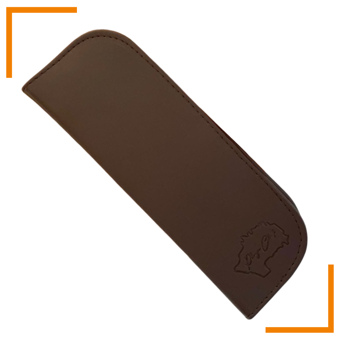 Estuche emplatado cuero vegano