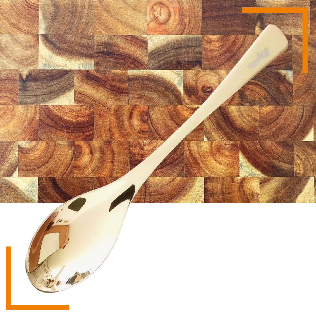 Cuchara Quenelle 14cm Dorada
