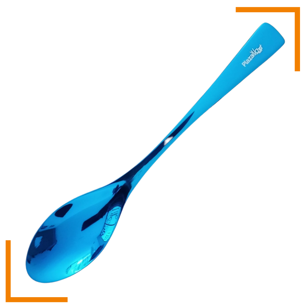 Cuchara Quenelle 14cm Azul