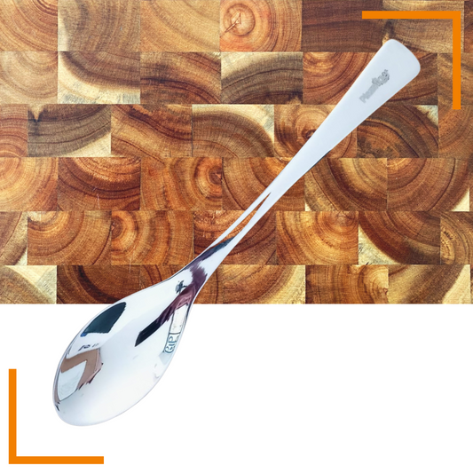 Cuchara Quenelle 14cm Acero
